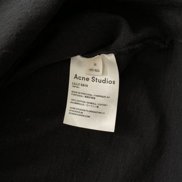 Acne Studios Men's Black Lilly Hoodie XS (Unisex) - Picture 4 of 10